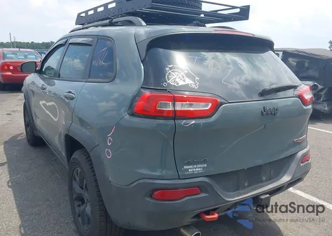 2015 Jeep Cherokee Trailhawk from USA, damaged, VIN 1C4PJMBB0FW528421